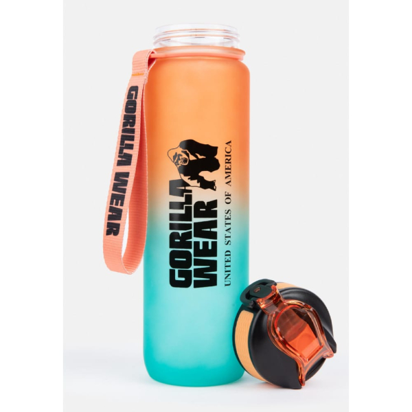 Пляшка Gradient Water Bottle 1000ML Green/Orange1