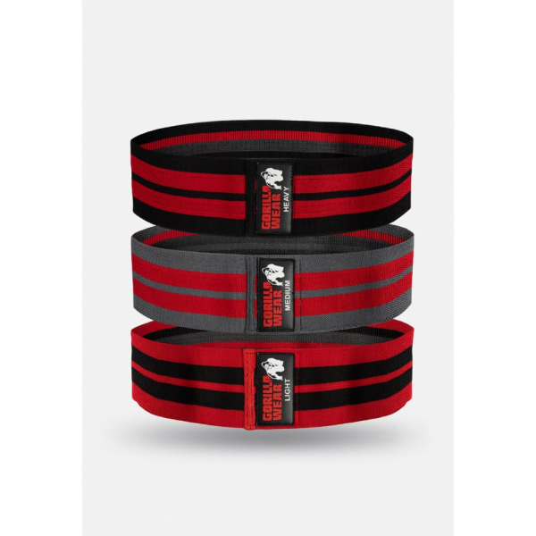 Резинки для фітнесу Glute Bands 3-Pack Black/Red/Gray
