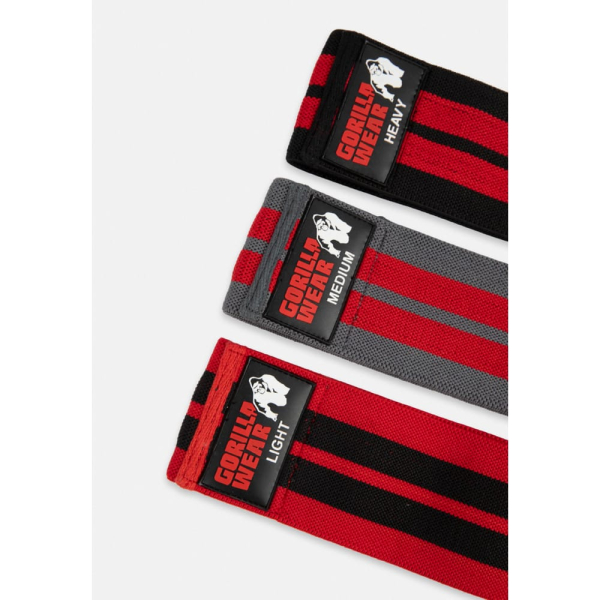 Резинки для фітнесу Glute Bands 3-Pack Black/Red/Gray5