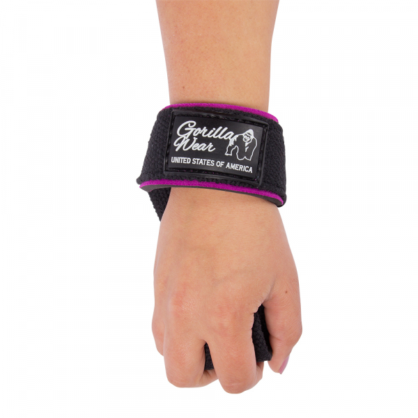Лямки женские Padded Lifting Straps Black/Purple6
