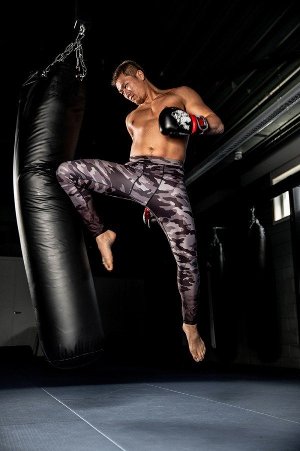 Franklin Men's Tights Black/Gray Camo