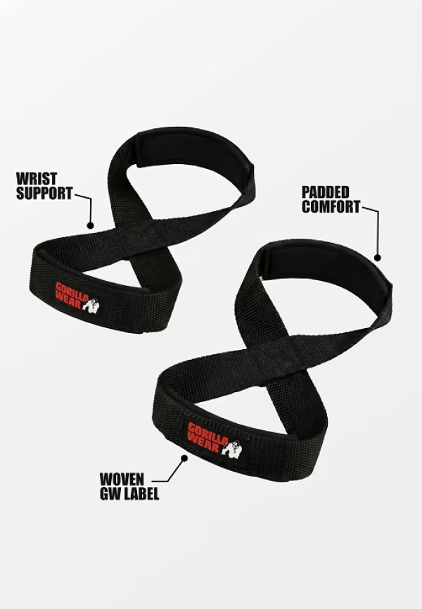 Лямки Figure 8 Lifting Straps Black